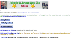 Desktop Screenshot of johnniewbrown.net