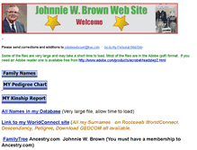 Tablet Screenshot of johnniewbrown.net